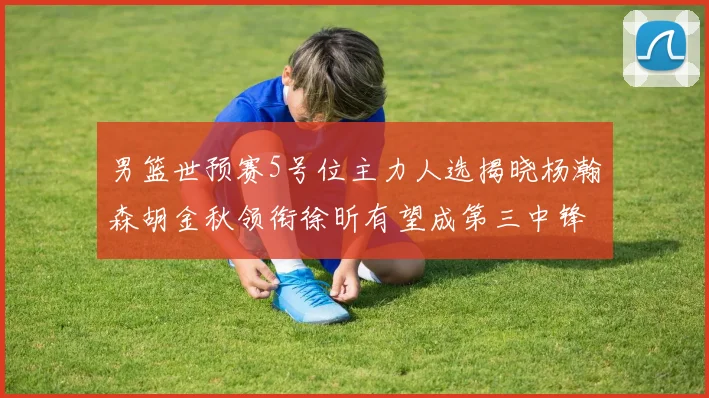 男篮世预赛5号位主力人选揭晓杨瀚森胡金秋领衔徐昕有望成第三中锋